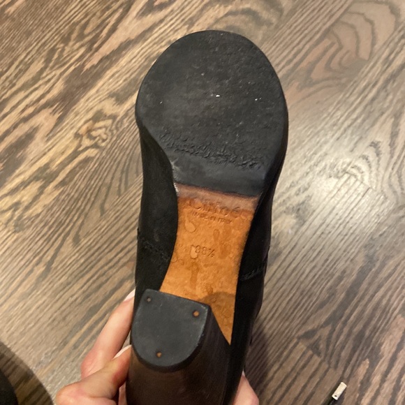 Chloe Black Leather Lace up mid calf boots 38.5 / 8.5 - Picture 9 of 9